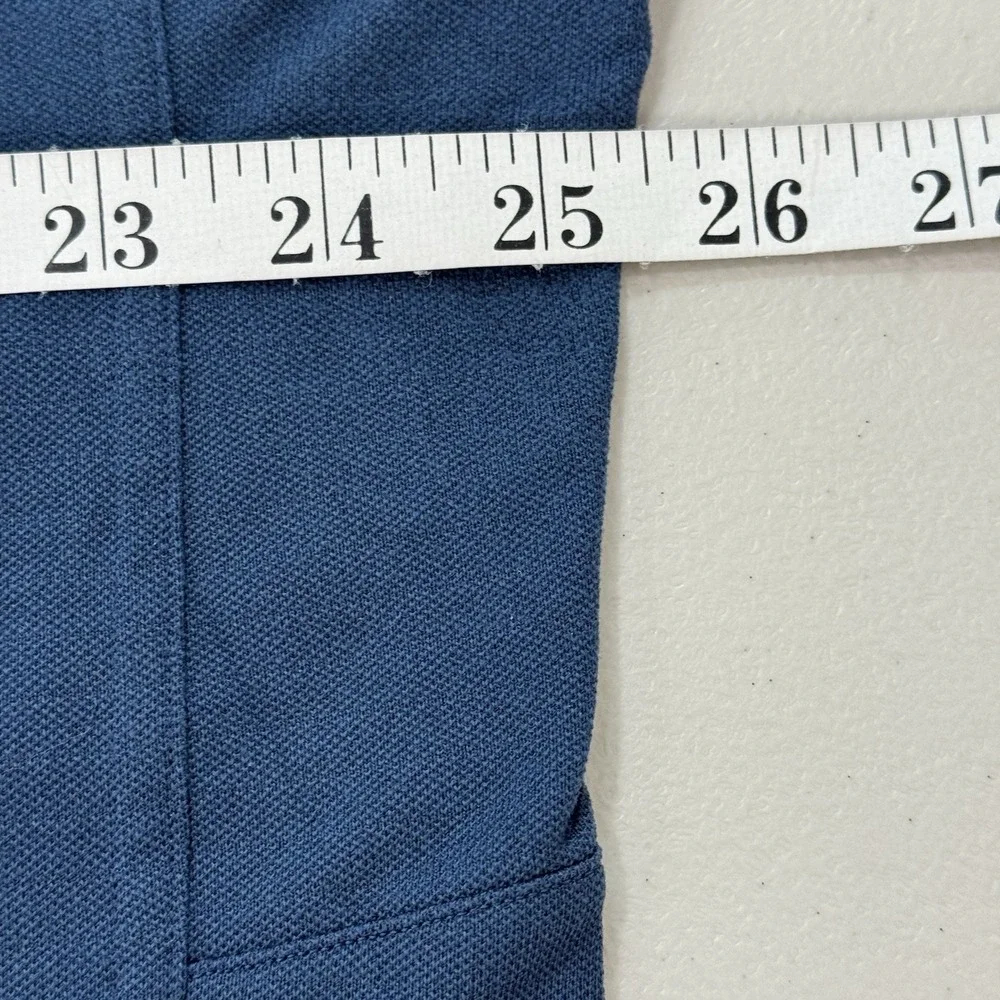 Lululemon Relaxed Fit Mineral Blue Short‎ Sleeve Activewear Shirt XXL